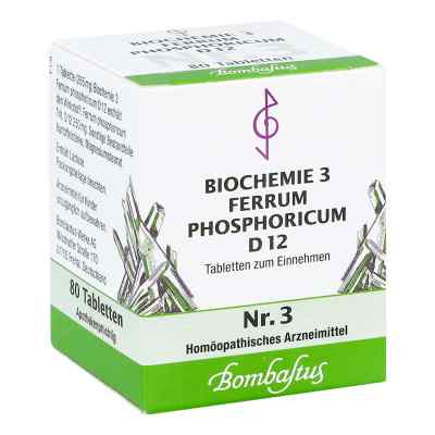 Biochemie 3 Ferrum phosphoricum D 12 Tabl. zamów na apo-discounter.pl