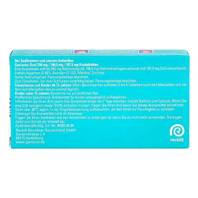 Gaviscon Dual 250mg/106,5mg/187,5mg tabletki do ssania zamów na apo-discounter.pl