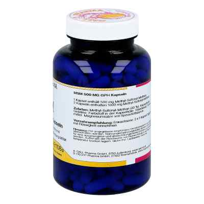 MSM 500 mg GPH kapsułki zamów na apo-discounter.pl