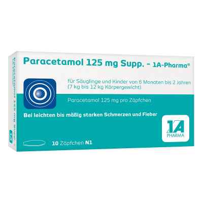 Paracetamol 125 mg Supp. 1a Pharma Suppos. zamów na apo-discounter.pl