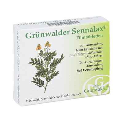 Gruenwalder Sennalax Filmtabl. 30 szt. od Grünwalder Gesundheitsprodukte G PZN 04483900
