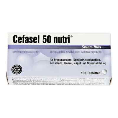 Cefasel 50 nutri Selen Tabs tabletki zamów na apo-discounter.pl