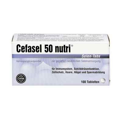 Cefasel 50 nutri Selen Tabs tabletki zamów na apo-discounter.pl