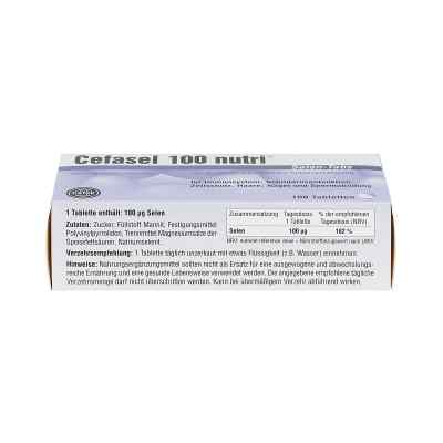 Cefasel 100 nutri Selen Tabs tabletki zamów na apo-discounter.pl