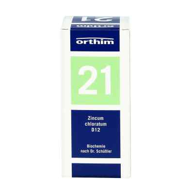 Biochemie Orthim 21 Zincum chloratum D 12 Tabl. Biochemie Orthim 21 Zincum chloratum D 12 Tabl.