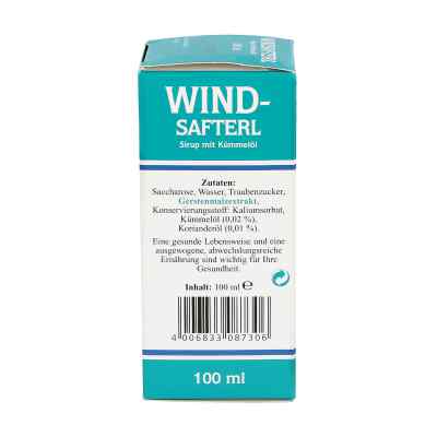 Windsafterl mit Kuemmeloel syrop z olejkiem kminkowym Windsafterl mit Kuemmeloel syrop z olejkiem kminkowym