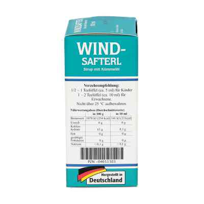 Windsafterl mit Kuemmeloel syrop z olejkiem kminkowym Windsafterl mit Kuemmeloel syrop z olejkiem kminkowym
