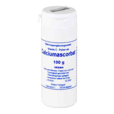 Calciumascorbat Feingold proszek 100 g od Pharmadrog GmbH PZN 04656507
