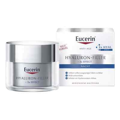 Eucerin Hyaluron Filler krem na noc wypełniający zmarszczki zamów na apo-discounter.pl