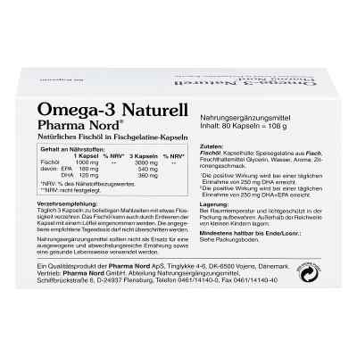 Omega 3 Naturell Pharma Nord kapsułki zamów na apo-discounter.pl