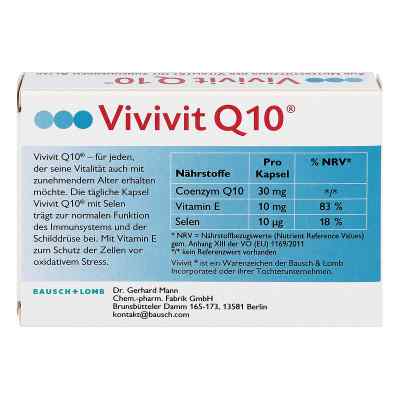 Vivivit Q10 Kapseln zamów na apo-discounter.pl