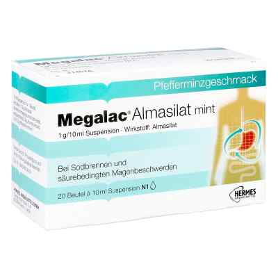 Megalac Almasilat mint Susp. 20X10 ml od HERMES Arzneimittel GmbH PZN 04745783