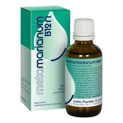 Metamarianum B 12 N Tropfen 50 ml od meta Fackler Arzneimittel GmbH PZN 04776045