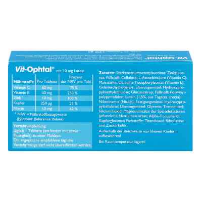 Vit Ophtal 10 mg Luteiny tabletki zamów na apo-discounter.pl