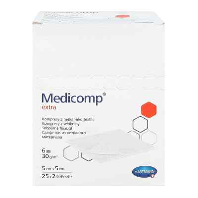 Medicomp Extra Kompr.5x5cm steril zamów na apo-discounter.pl