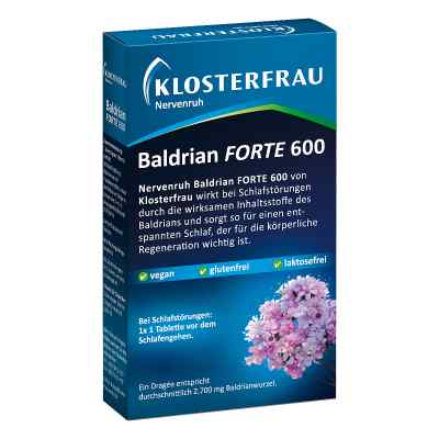 Klosterfrau waleriana forte 600 tabletki powlekane zamów na apo-discounter.pl