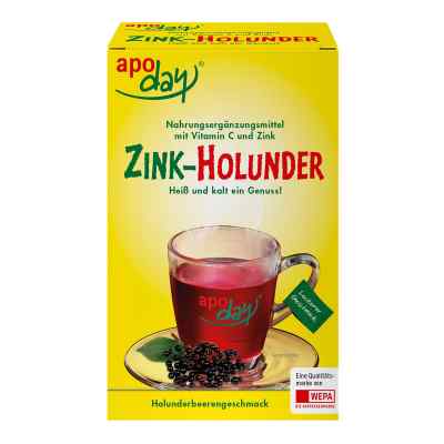 Apoday Holunder proszek z wit. C i cynkiem zamów na apo-discounter.pl
