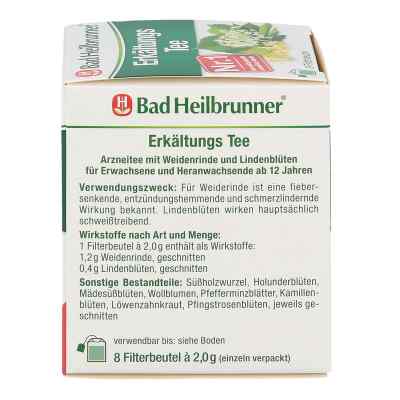 Bad Heilbrunner herbata na przeziębienia saszetki zamów na apo-discounter.pl