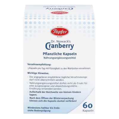 Toepfer Dr.nowacks Cranberry Kapseln Toepfer Dr.nowacks Cranberry Kapseln