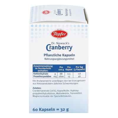 Toepfer Dr.nowacks Cranberry Kapseln Toepfer Dr.nowacks Cranberry Kapseln