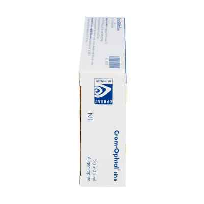 Crom Ophtal sine Edb Augentropfen Crom Ophtal sine Edb Augentropfen