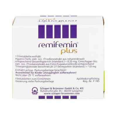Remifemin Plus Tabletki powlekane Remifemin Plus Tabletki powlekane