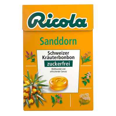 Ricola cukierki rokitnikowe bez cukru - pudełko zamów na apo-discounter.pl