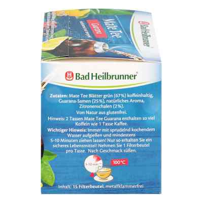 Bad Heilbrunner Guarana Mate ziołowa herbata zamów na apo-discounter.pl