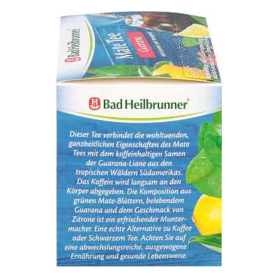 Bad Heilbrunner Guarana Mate ziołowa herbata zamów na apo-discounter.pl