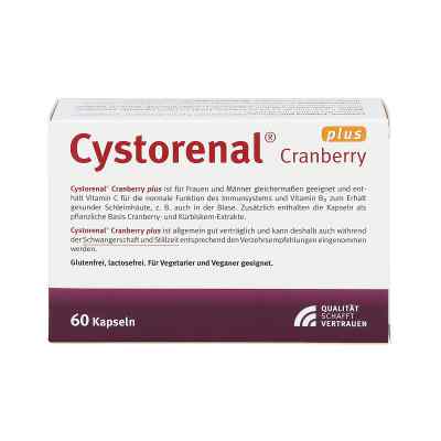 Cystorenal Cranberry plus kapsułki zamów na apo-discounter.pl