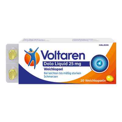 Voltaren Dolo Liquid 25 mg Weichkapseln Voltaren Dolo Liquid 25 mg Weichkapseln