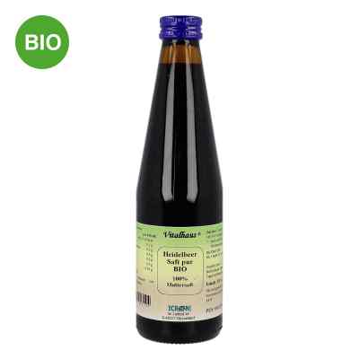 Heidelbeer Saft Pur Bio Vitalhaus