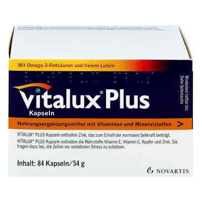 Vitalux Plus 10 mg z luteiną - 84 szt. zamów na apo-discounter.pl