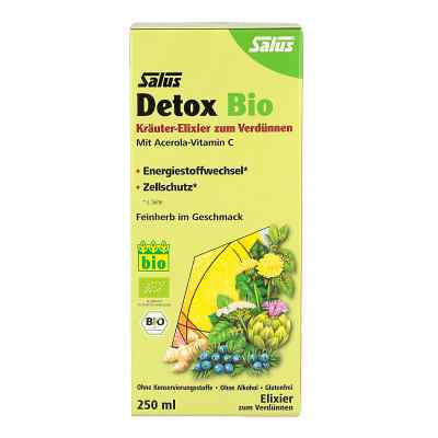 Detox Bio Kräuter-elixier zum Verdünnen Salus Detox Bio Kräuter-elixier zum Verdünnen Salus