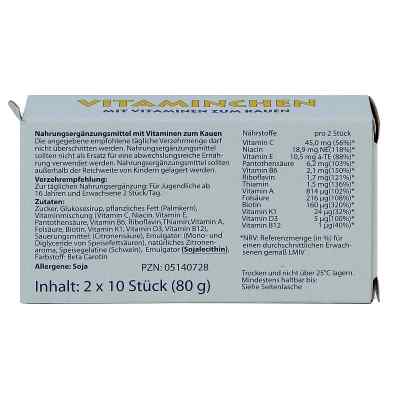 Vitaminchen Zitrone Kaubonbons zamów na apo-discounter.pl
