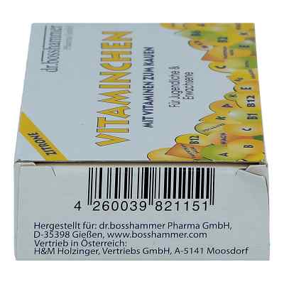 Vitaminchen Zitrone Kaubonbons zamów na apo-discounter.pl