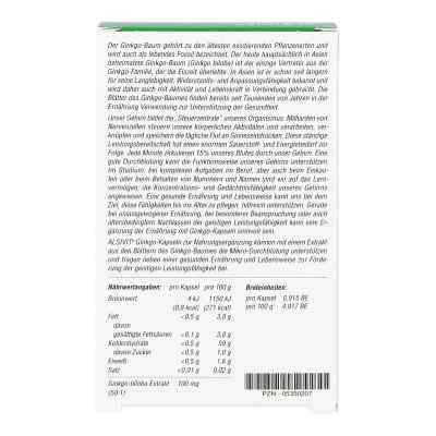 Ginkgo 100 mg Alsivit Kapseln zamów na apo-discounter.pl