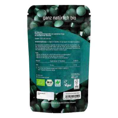 Spirulina 500 mg Bio tabletki zamów na apo-discounter.pl