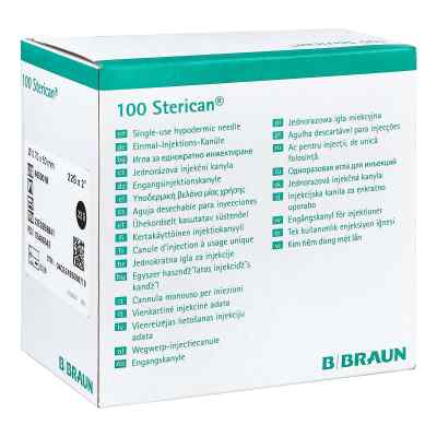 Sterican Kanuelen 22gx2 0,70x50 mm zamów na apo-discounter.pl