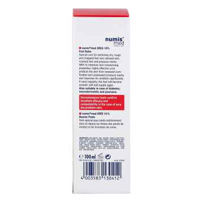 Numis med nawilżający balsam do stóp 10% mocznika zamów na apo-discounter.pl