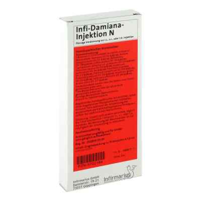 Infi Damiana Injektion N 10X1 ml od Infirmarius GmbH PZN 05702184