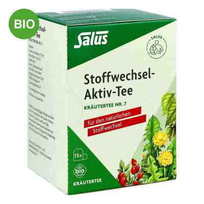Stoffwechsel Aktiv Tee Kräutertee Nummer 7 bio Salus zamów na apo-discounter.pl