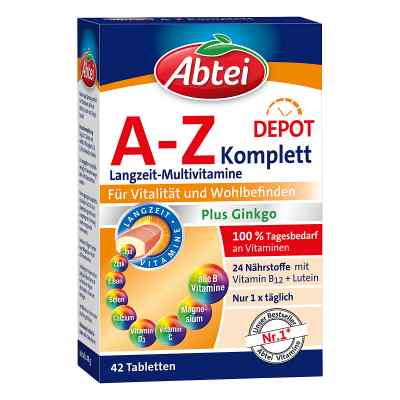 Abtei A-Z witaminy + Ginkgo tabletki zamów na apo-discounter.pl
