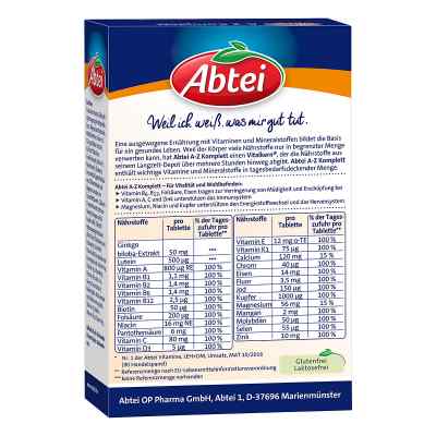 Abtei A-Z witaminy + Ginkgo tabletki Abtei A-Z witaminy + Ginkgo tabletki