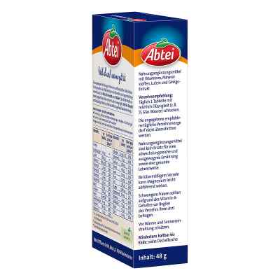 Abtei A-Z witaminy + Ginkgo tabletki Abtei A-Z witaminy + Ginkgo tabletki