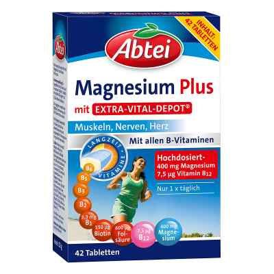Abtei Magnesium Plus witaminy tabletki zamów na apo-discounter.pl