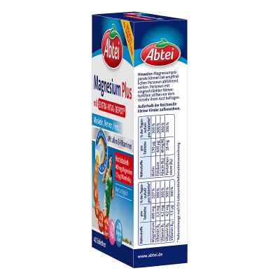 Abtei Magnesium Plus witaminy tabletki Abtei Magnesium Plus witaminy tabletki