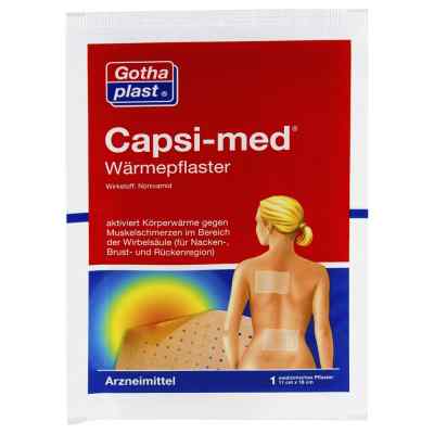 Capsi Med plaster rozgrzewający 11x18cm zamów na apo-discounter.pl