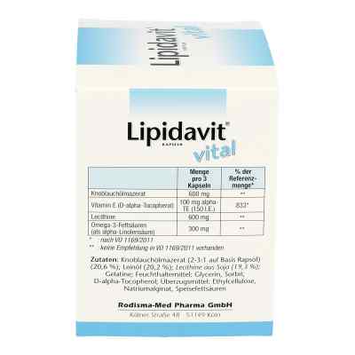 Lipidavit Vital kapsułki zamów na apo-discounter.pl