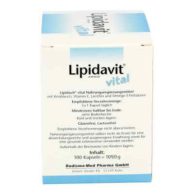 Lipidavit Vital kapsułki zamów na apo-discounter.pl